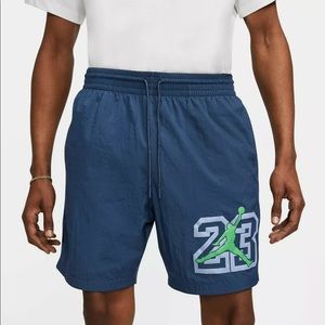 Sold-  Jordan Retro 13 Legacy Poolside Shorts Men’s CW0785-414: Blue: Sz XL